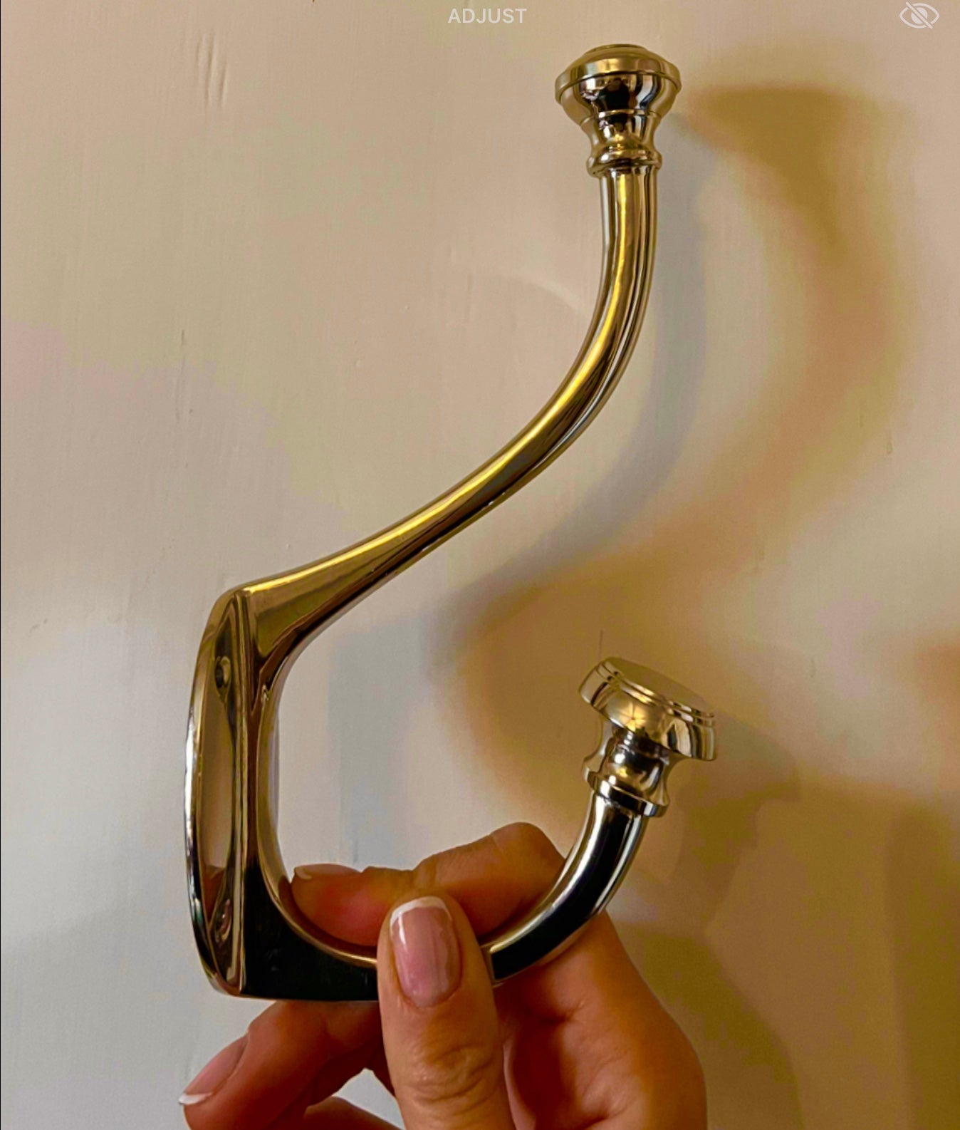 Extra Large 18 cm Brass Hook.
