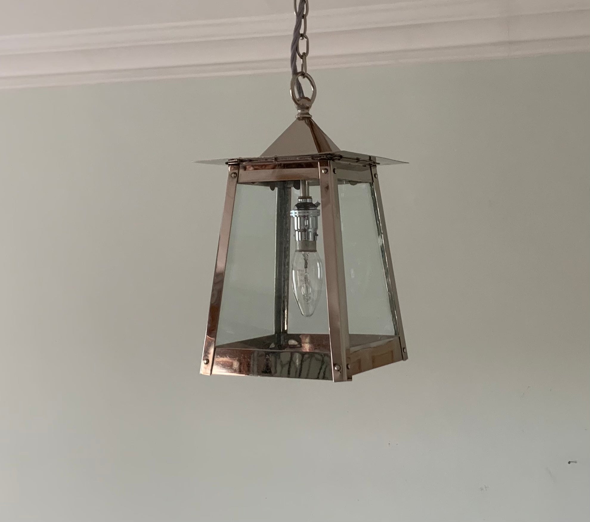 Nickel Pyramid Lantern, 12