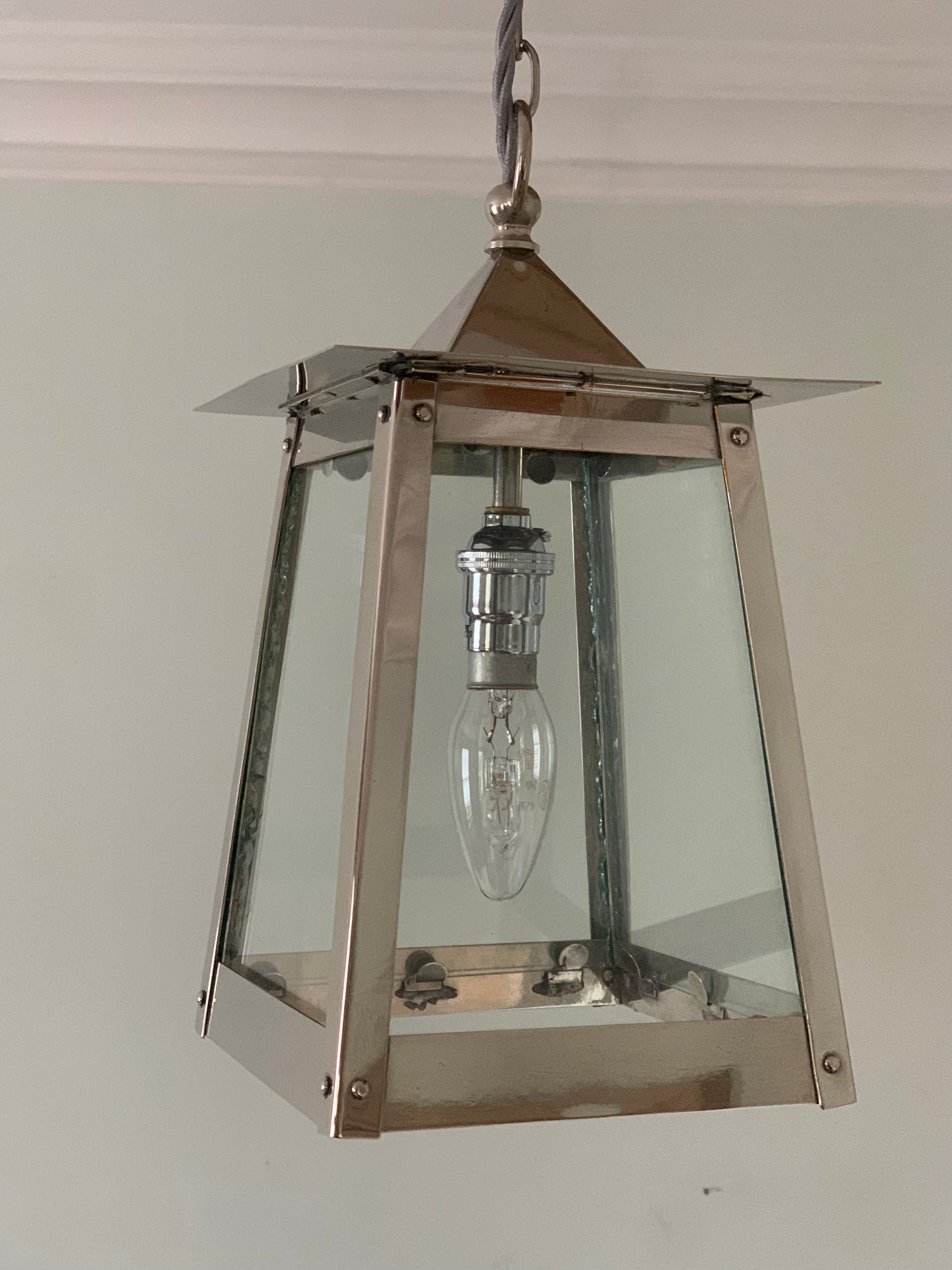 Nickel Pyramid Lantern, 12