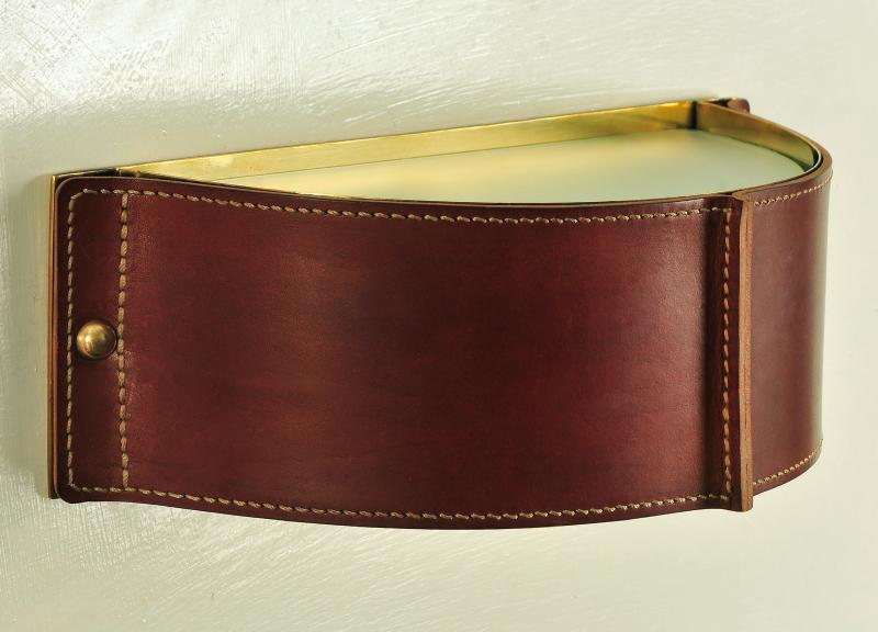 Stitch, Dakota Leather with Brass