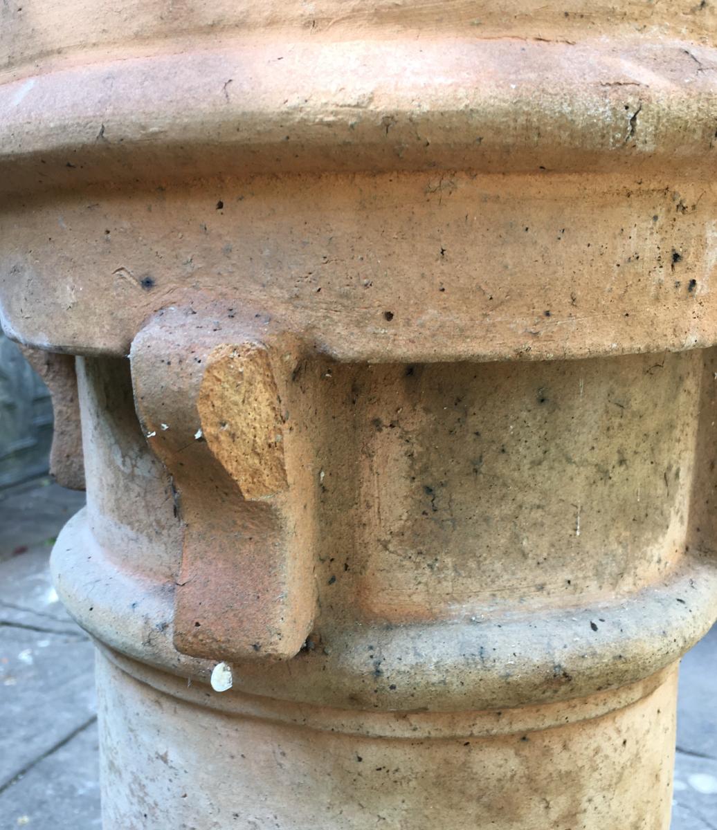 Large Buff Crown Chimney Pot