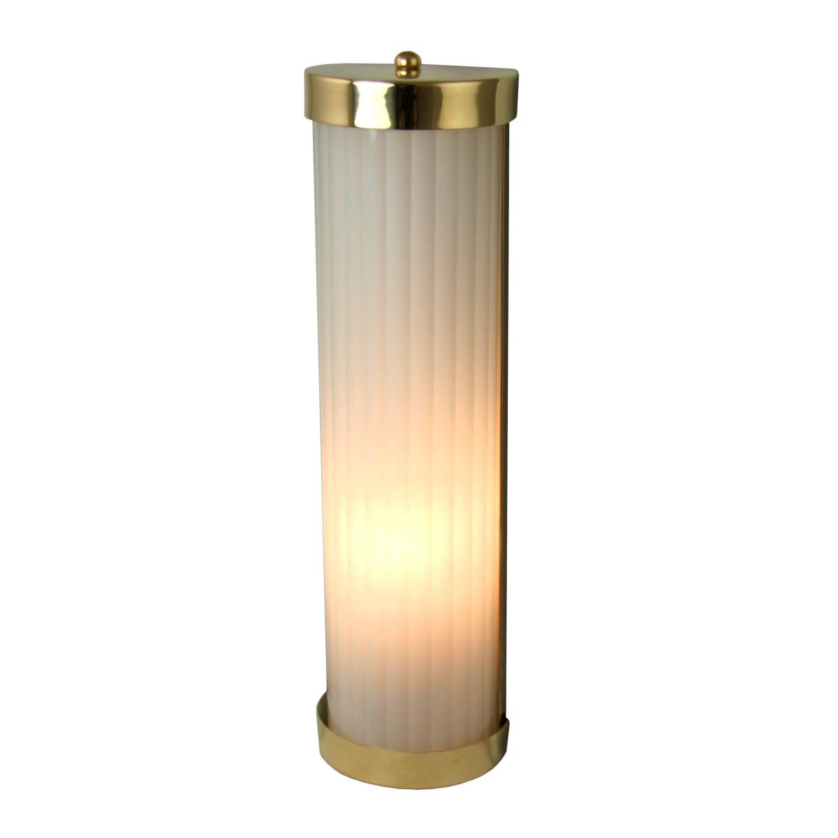 Deco Style Wall Light, Brass