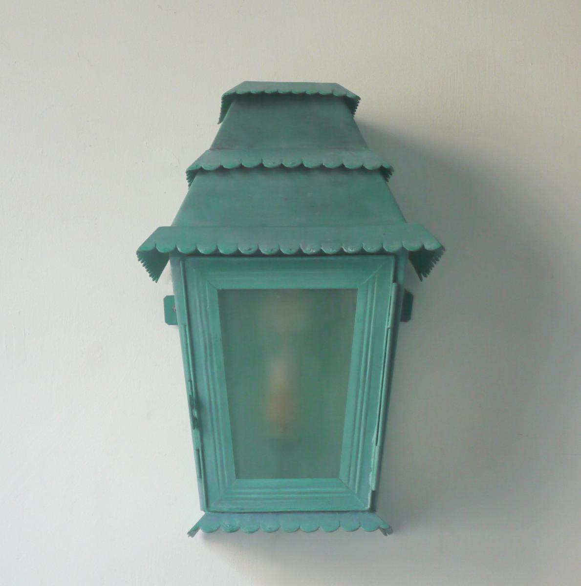 Verdigris Wall Lantern