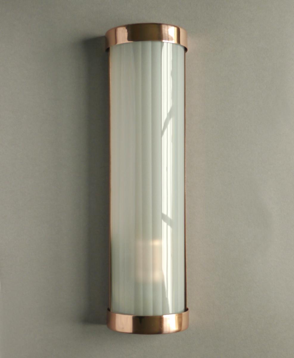 Deco Style Wall Light, Copper