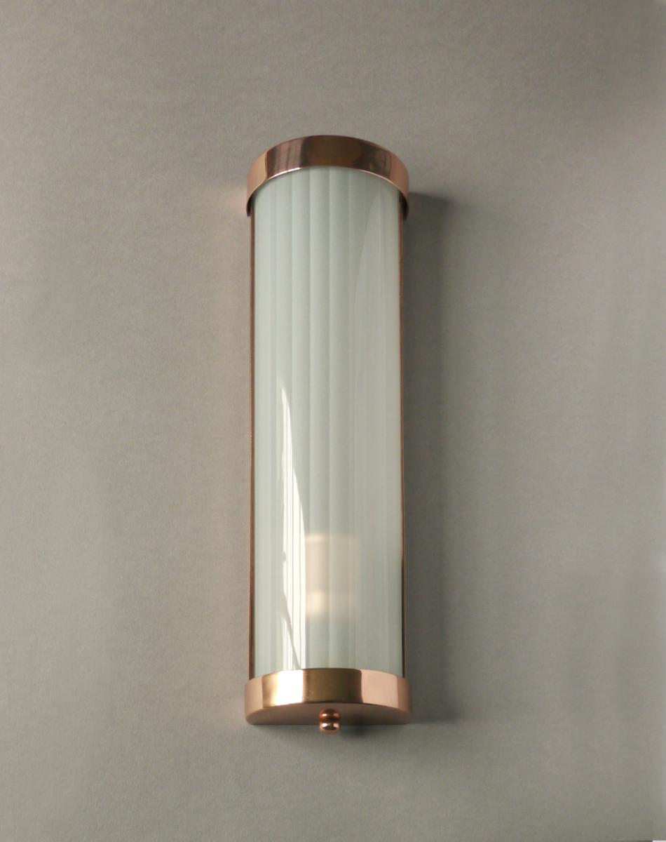 Deco Style Wall Light, Copper