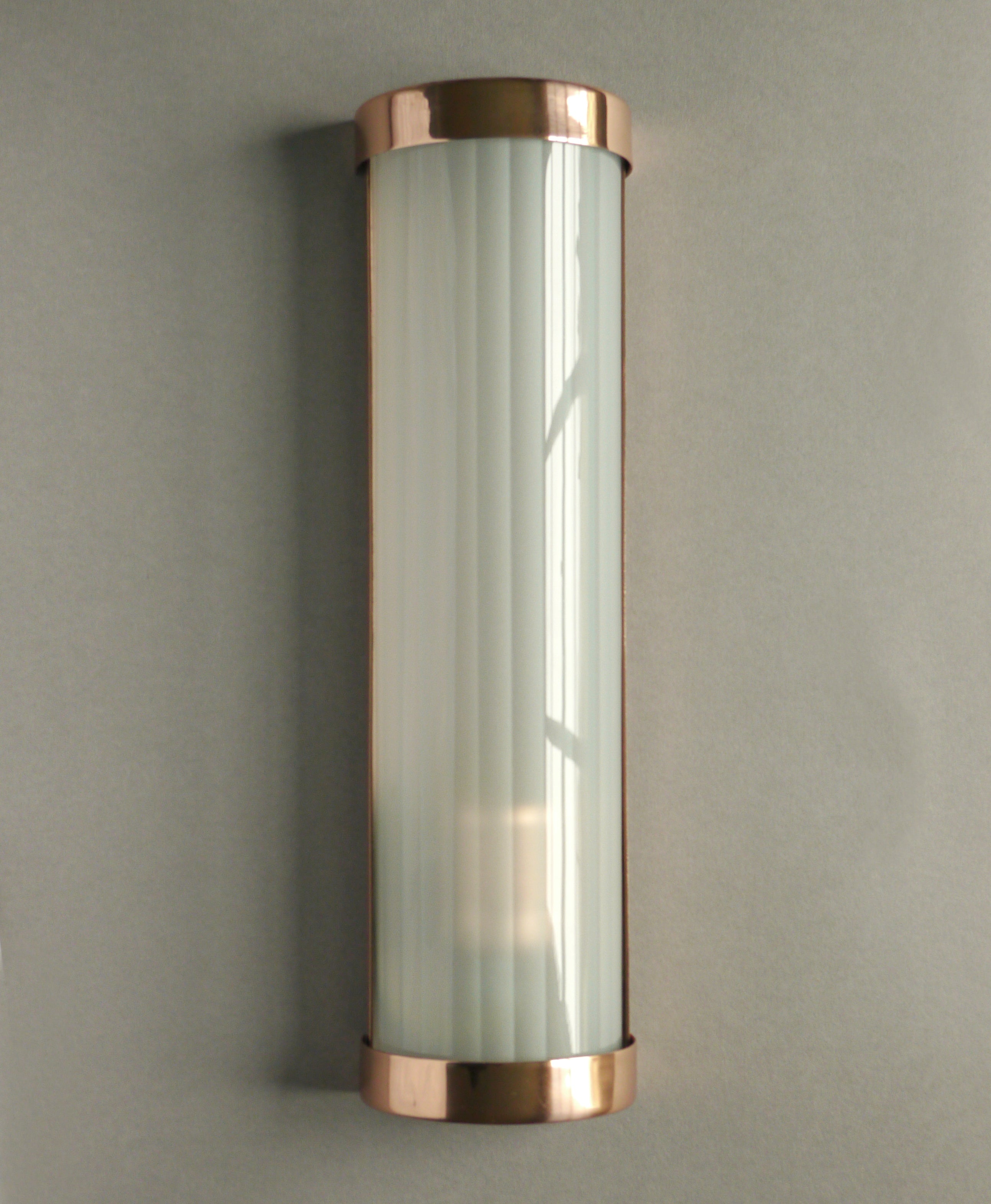 Deco Style Wall Light, Copper, for zone 3
