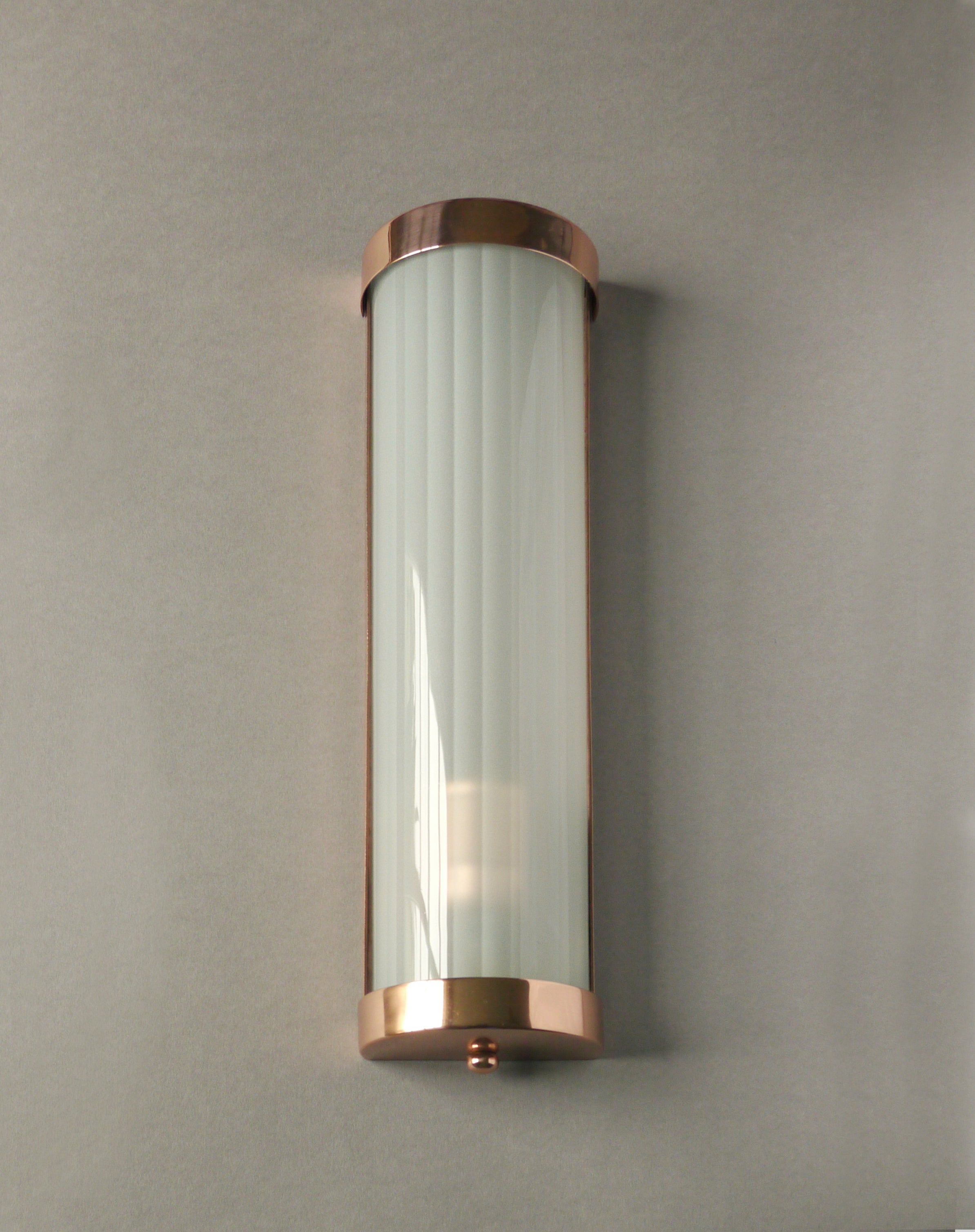 Deco Style Wall Light, Copper, for zone 3
