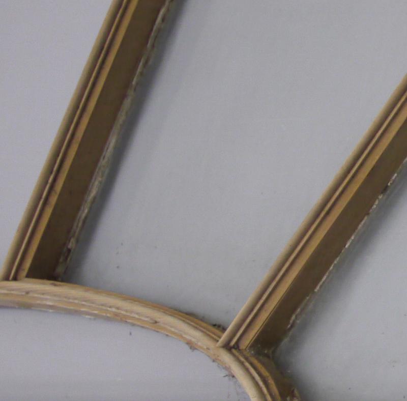 Large Early 19C Pine Fanlight