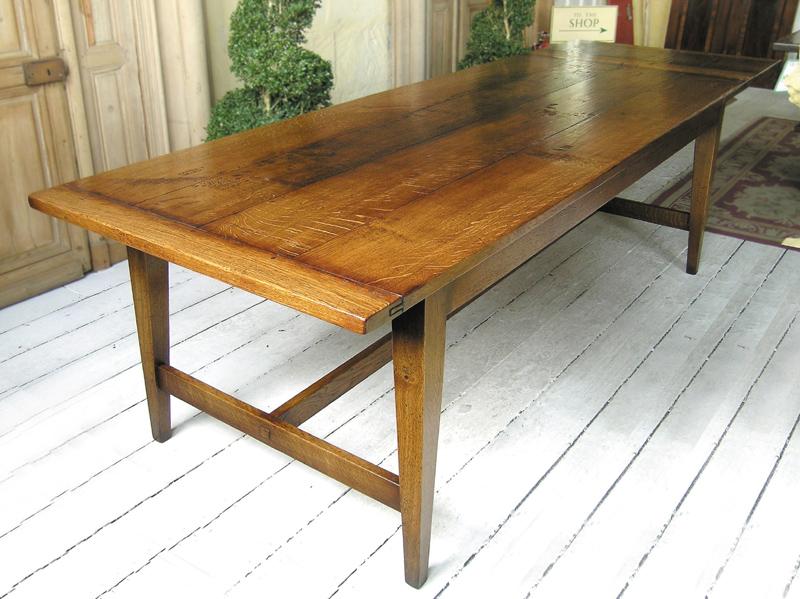 French Farmhouse style Oak refectory table