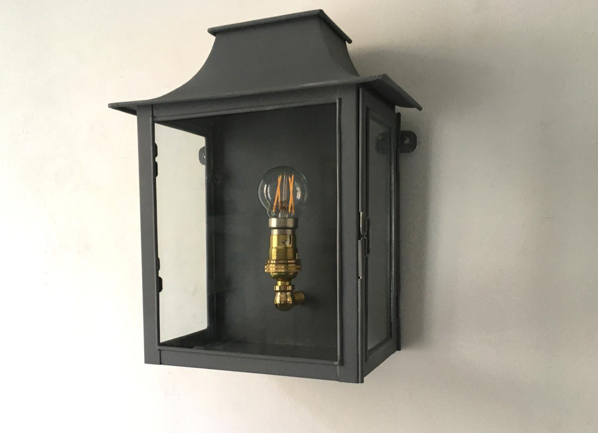 Passage Lantern, Pigeon Grey