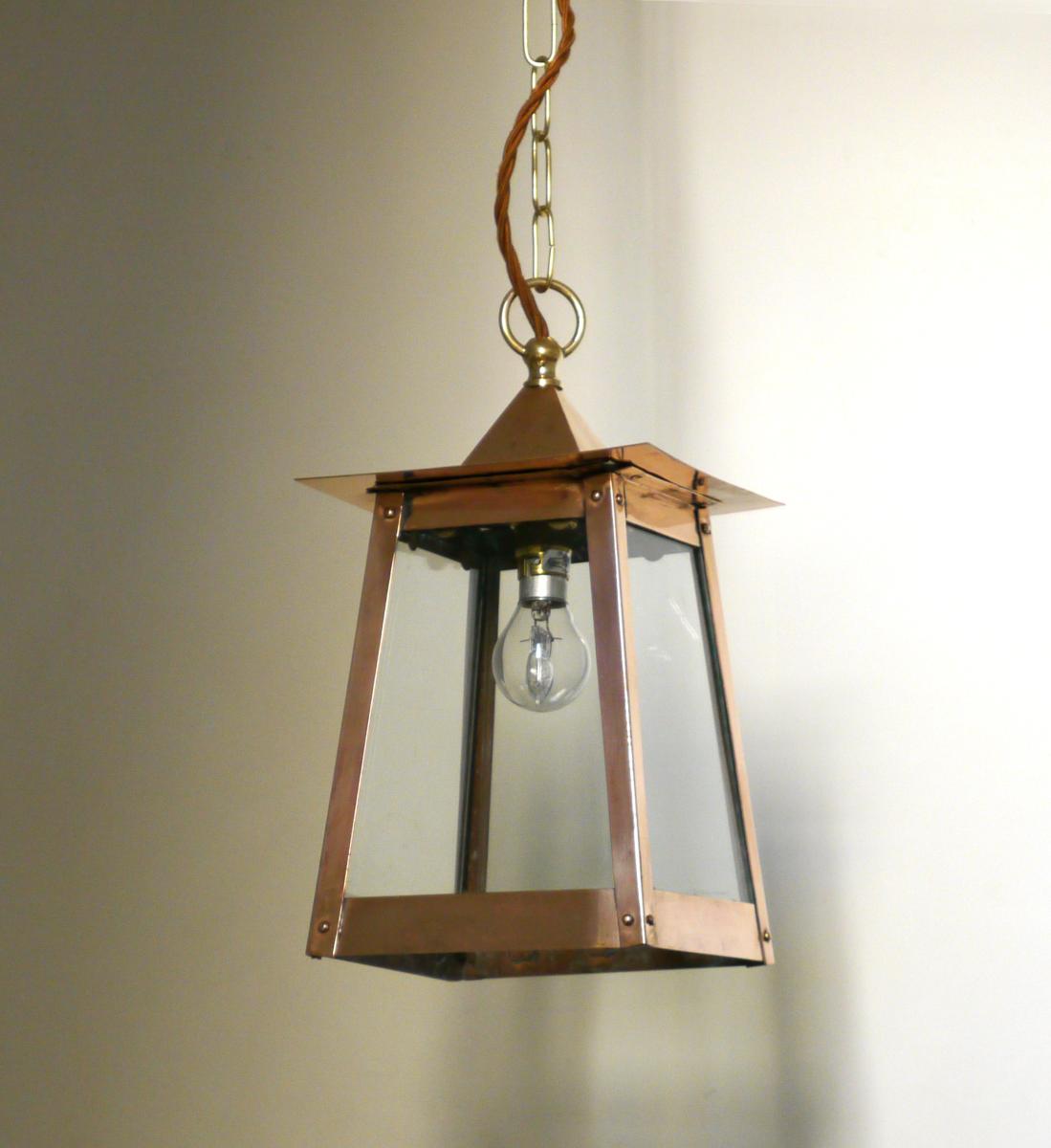 Copper Pyramid Lantern, 12