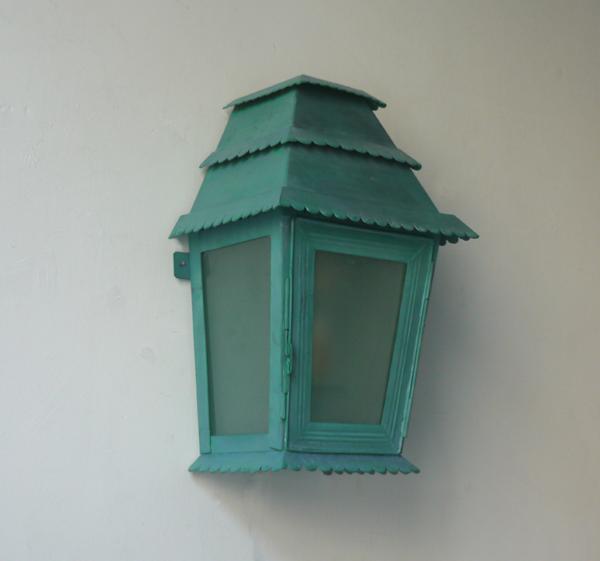 Verdigris Wall Lantern