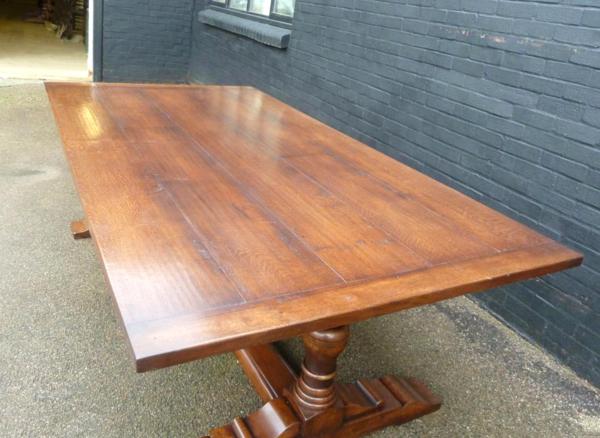 New Oak Refectory Table