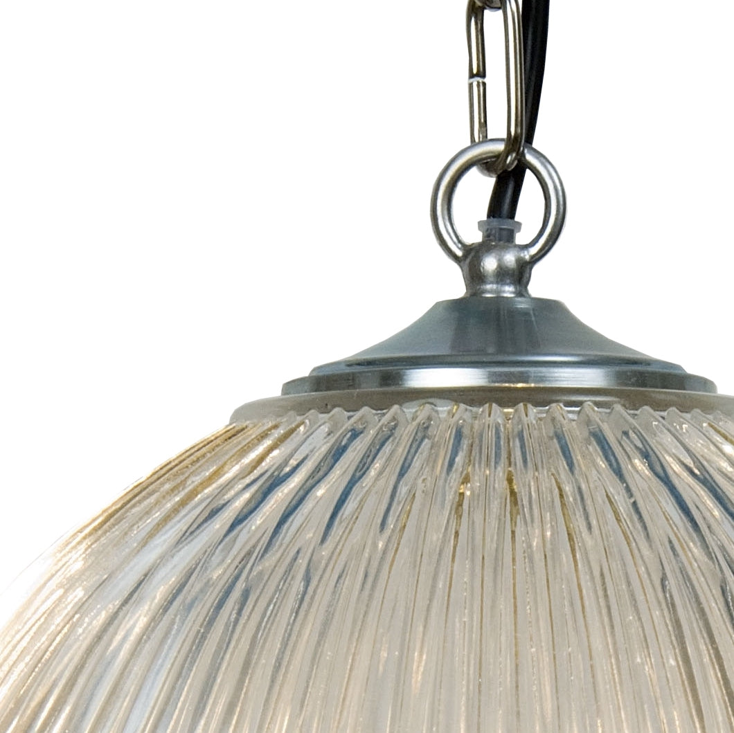 Nickel, Chrome & Iron Ceiling Pendants