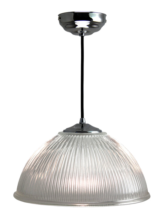Traditional "Ribbed” Dome Pendant 305 mm