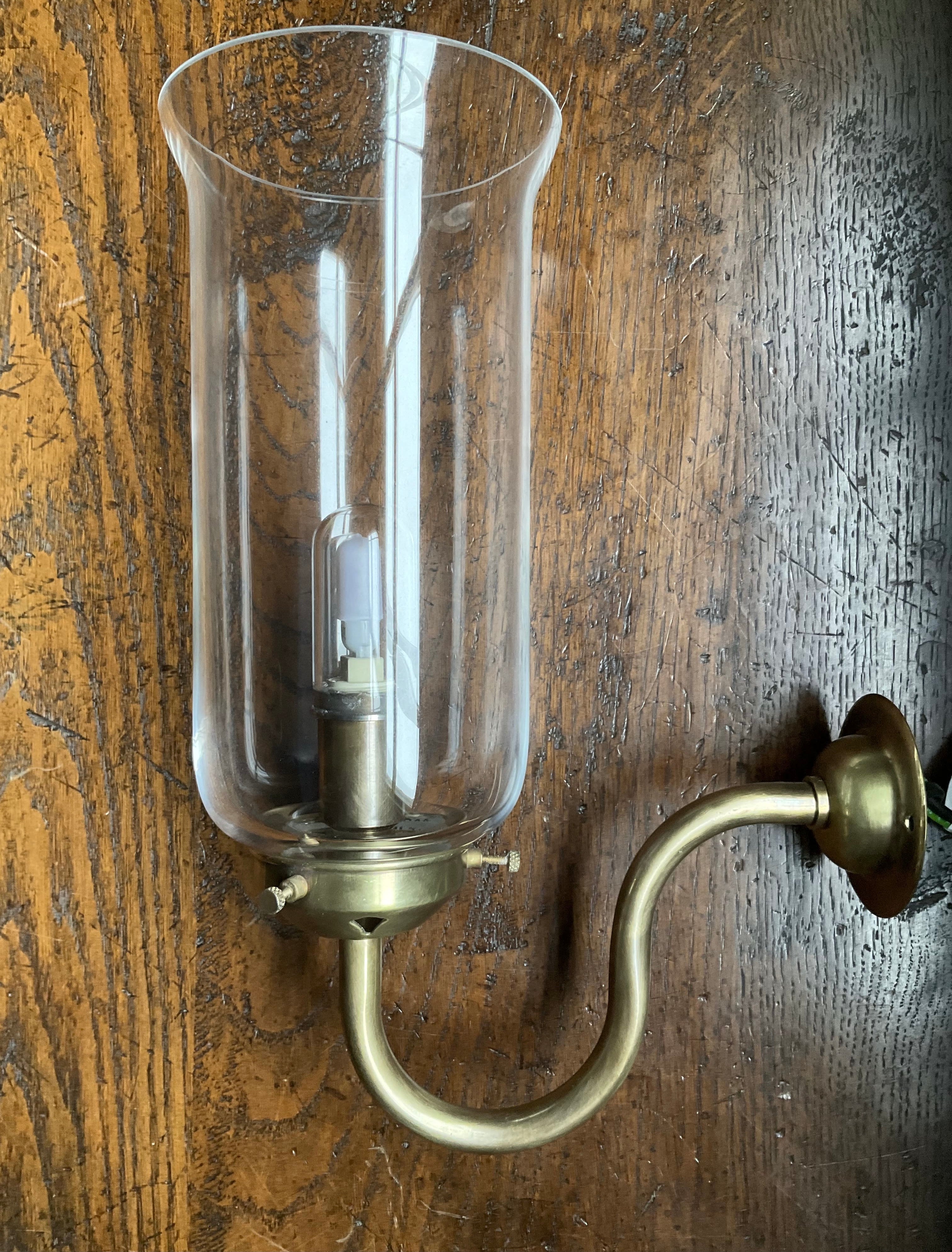 Storm Wall Light for Bathroom IP44, Bronze finish.