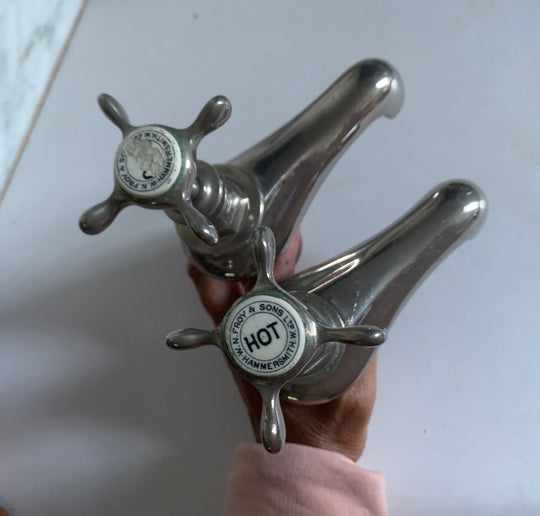 Deco Antique Nickel Bath taps