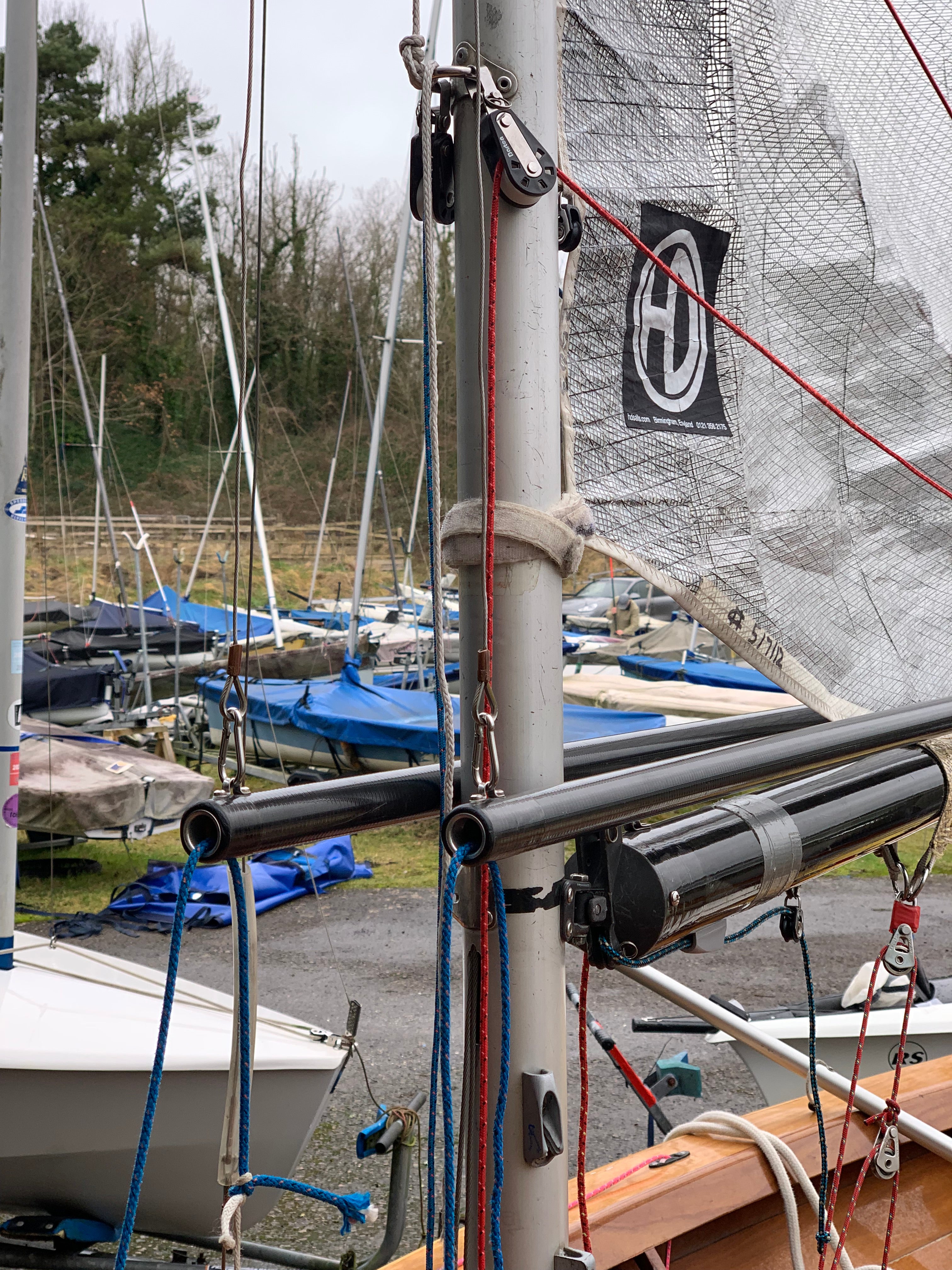 Merlin Rocket "Red Mist", 1989 classic sailing dinghy for sale