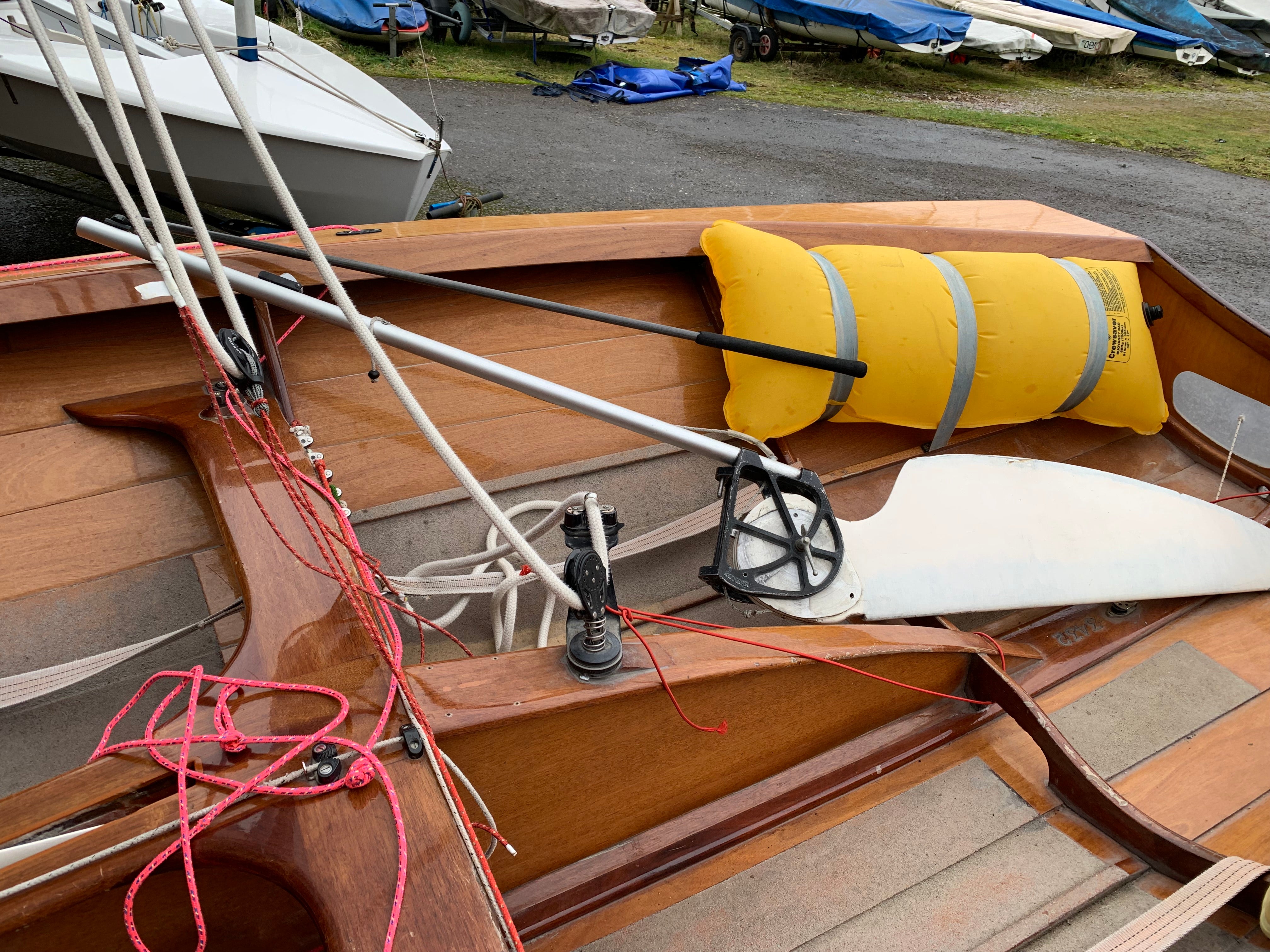 Merlin Rocket "Red Mist", 1989 classic sailing dinghy for sale