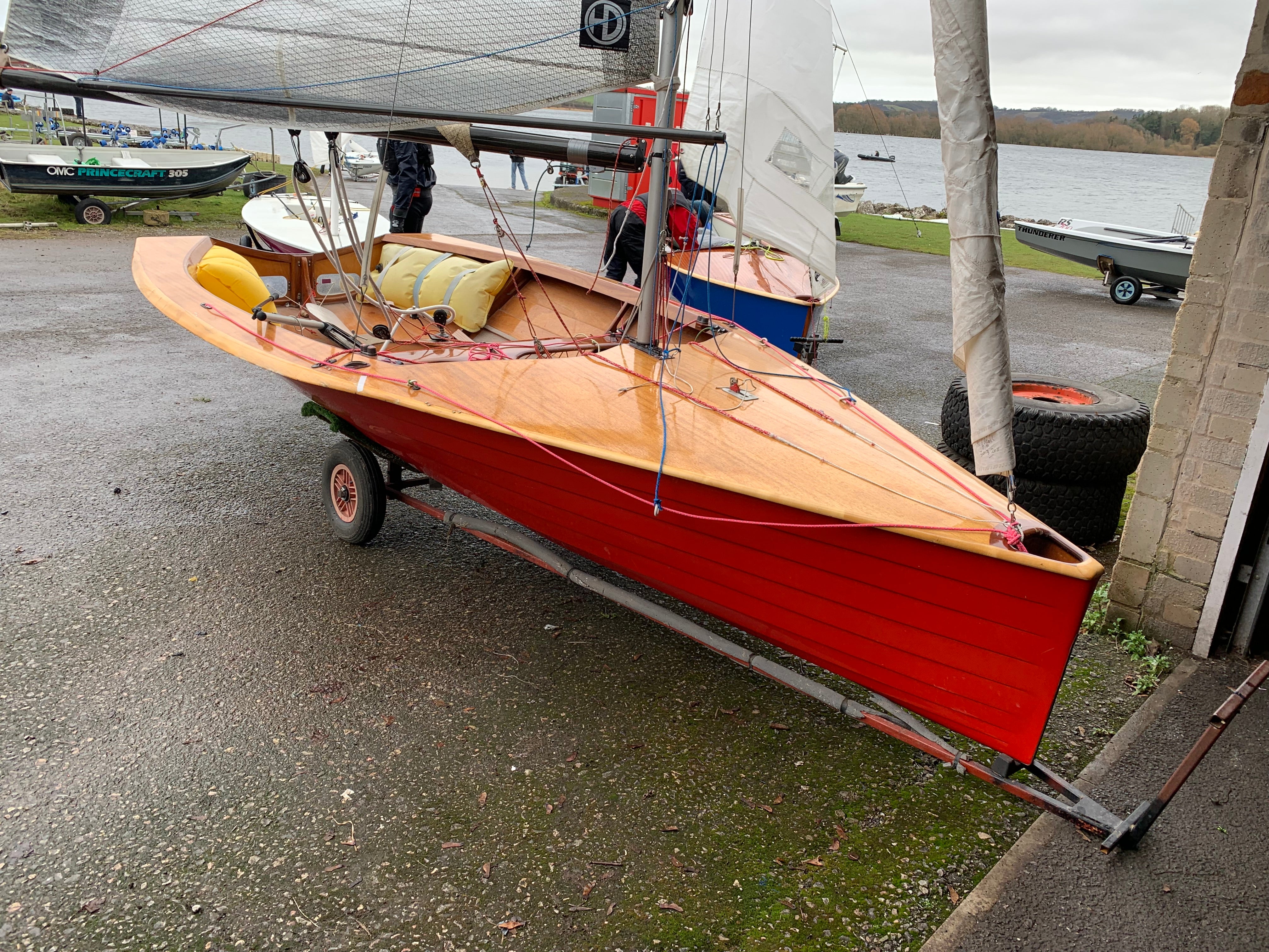 Merlin Rocket "Red Mist", 1989 classic sailing dinghy for sale