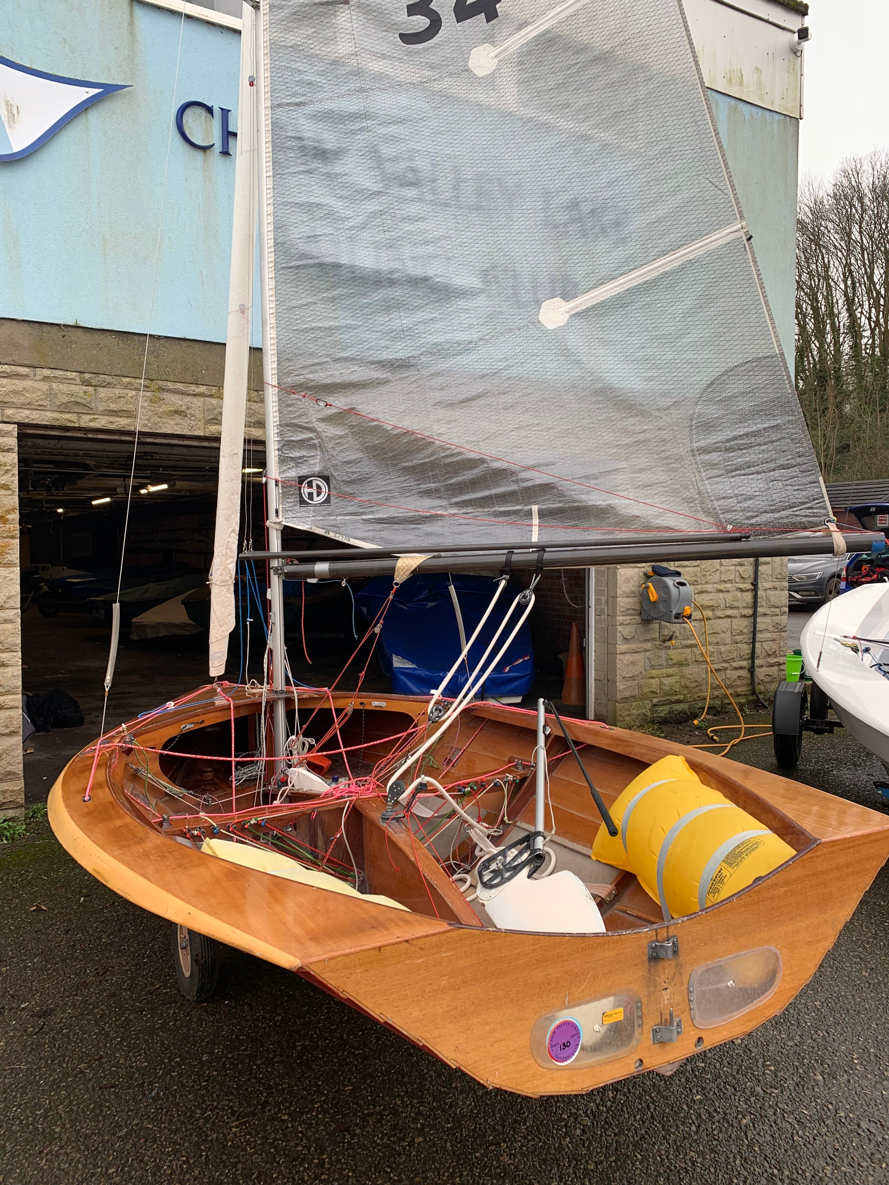 Merlin Rocket "Red Mist", 1989 classic sailing dinghy for sale