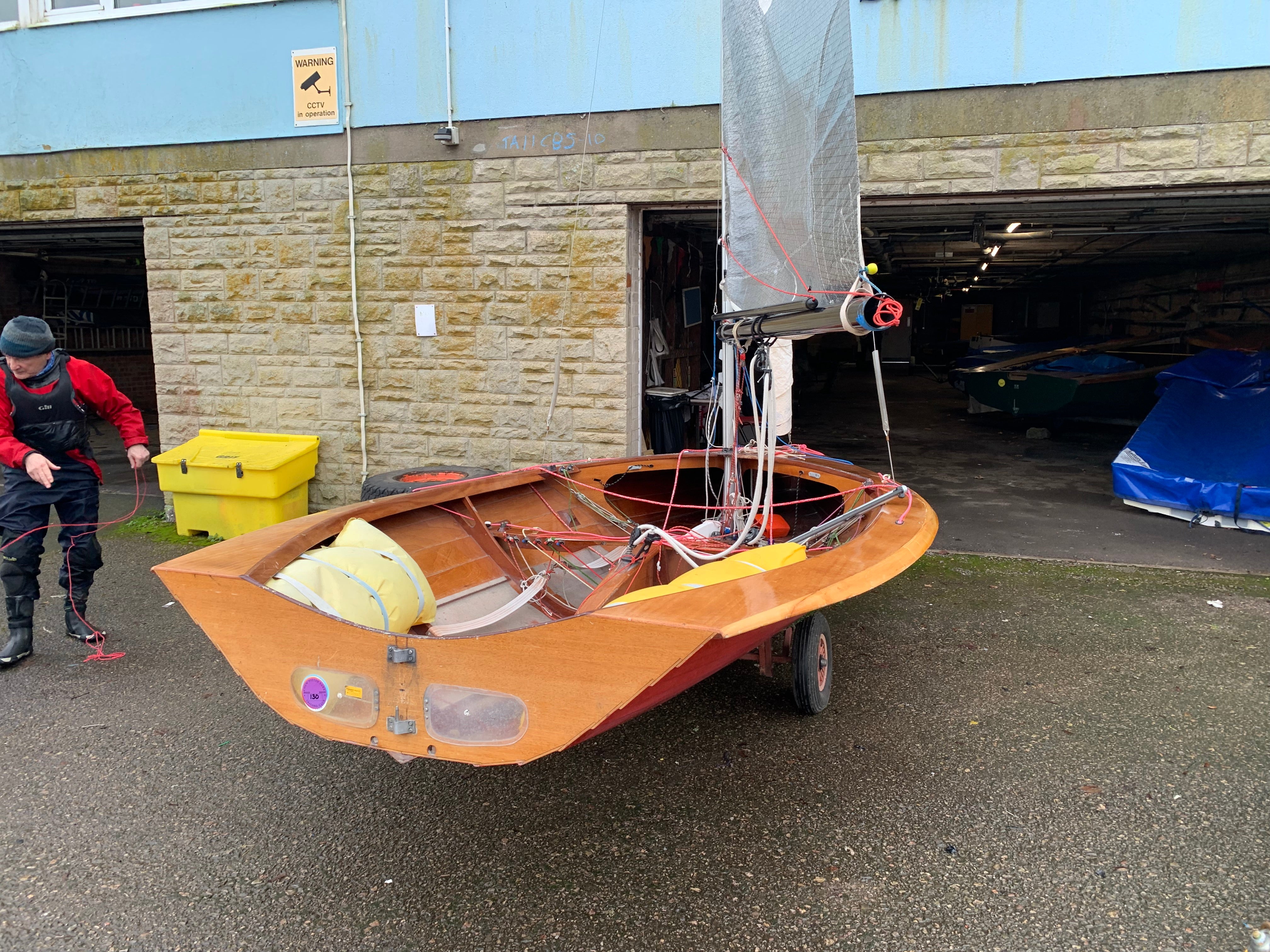 Merlin Rocket "Red Mist", 1989 classic sailing dinghy for sale