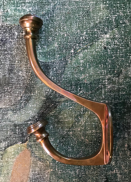 Extra Large Hook, antiqued finish