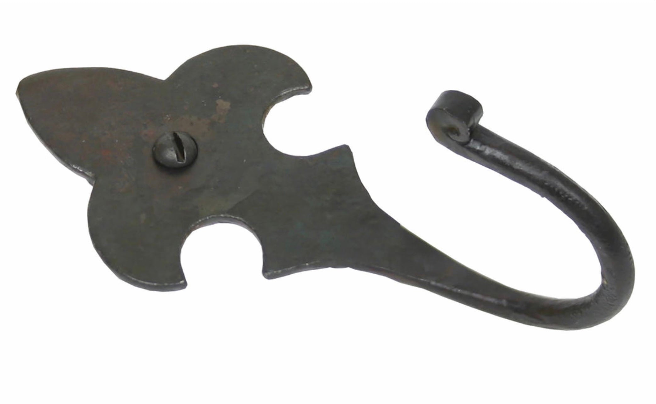 To clear : waxed iron hooks, set of 5