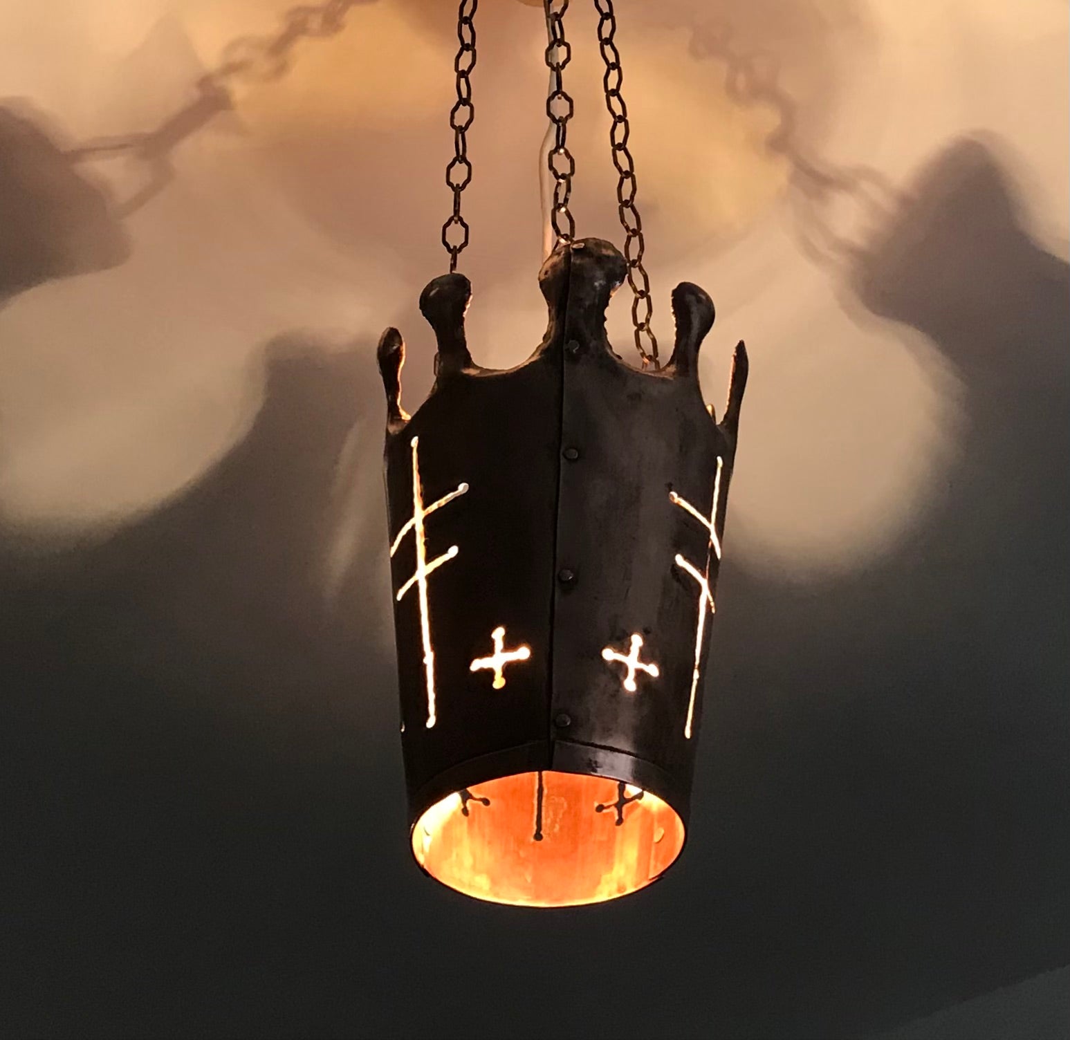 Vathek Ceiling Light, copper