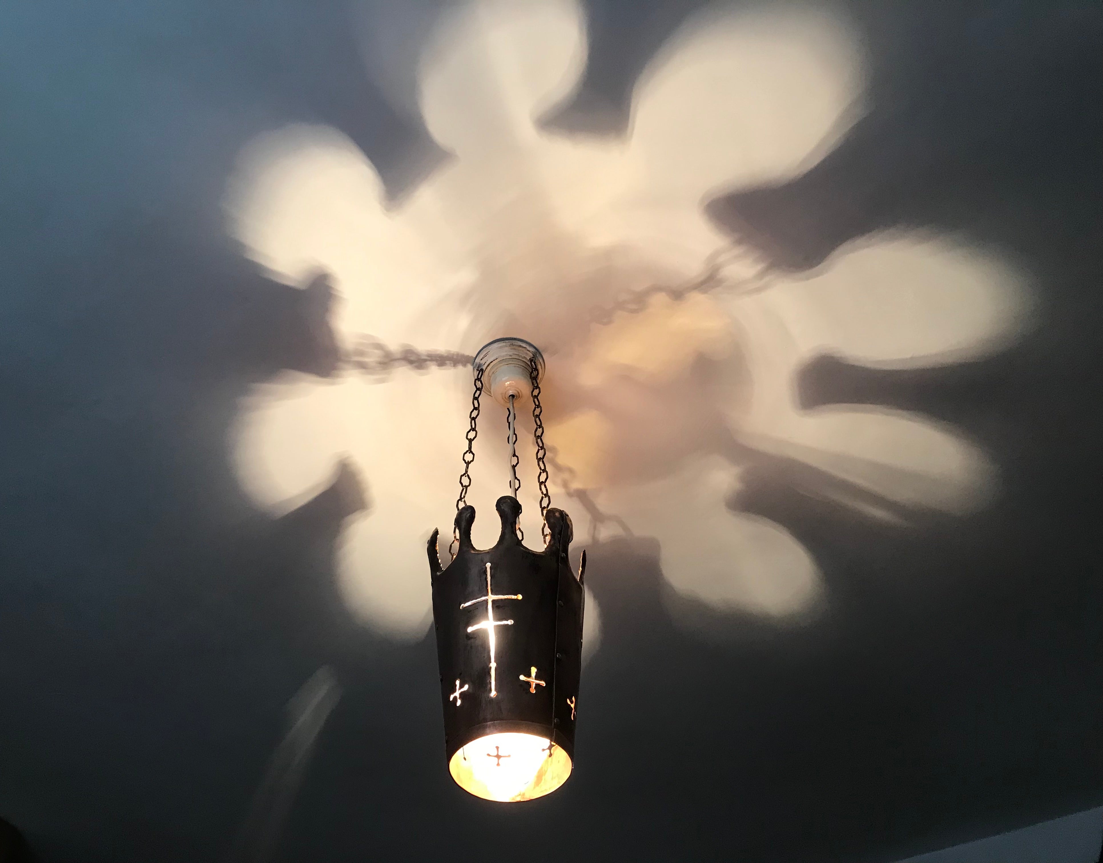 Vathek Ceiling Light, copper