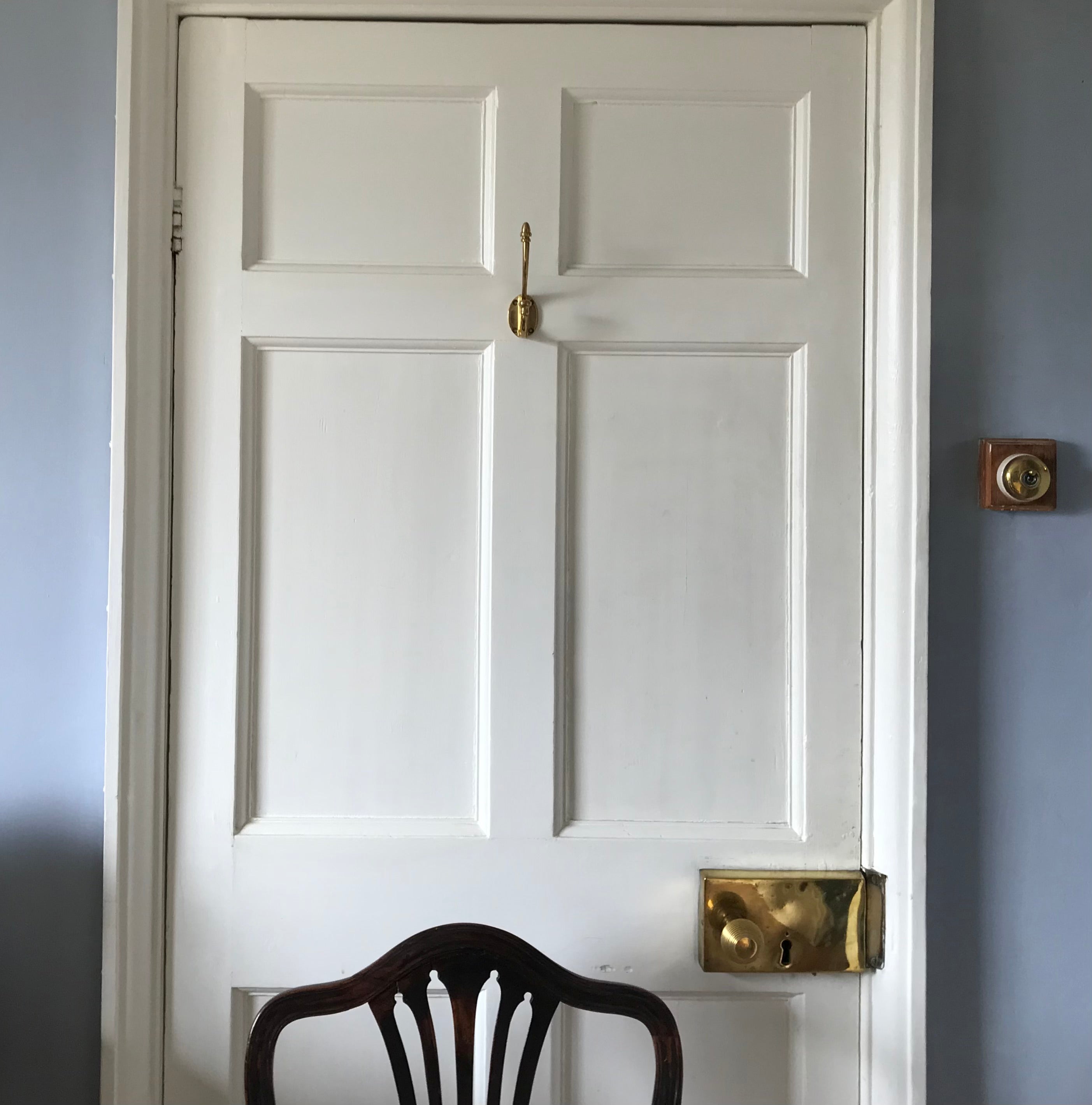 brass acorn coat and hat hook