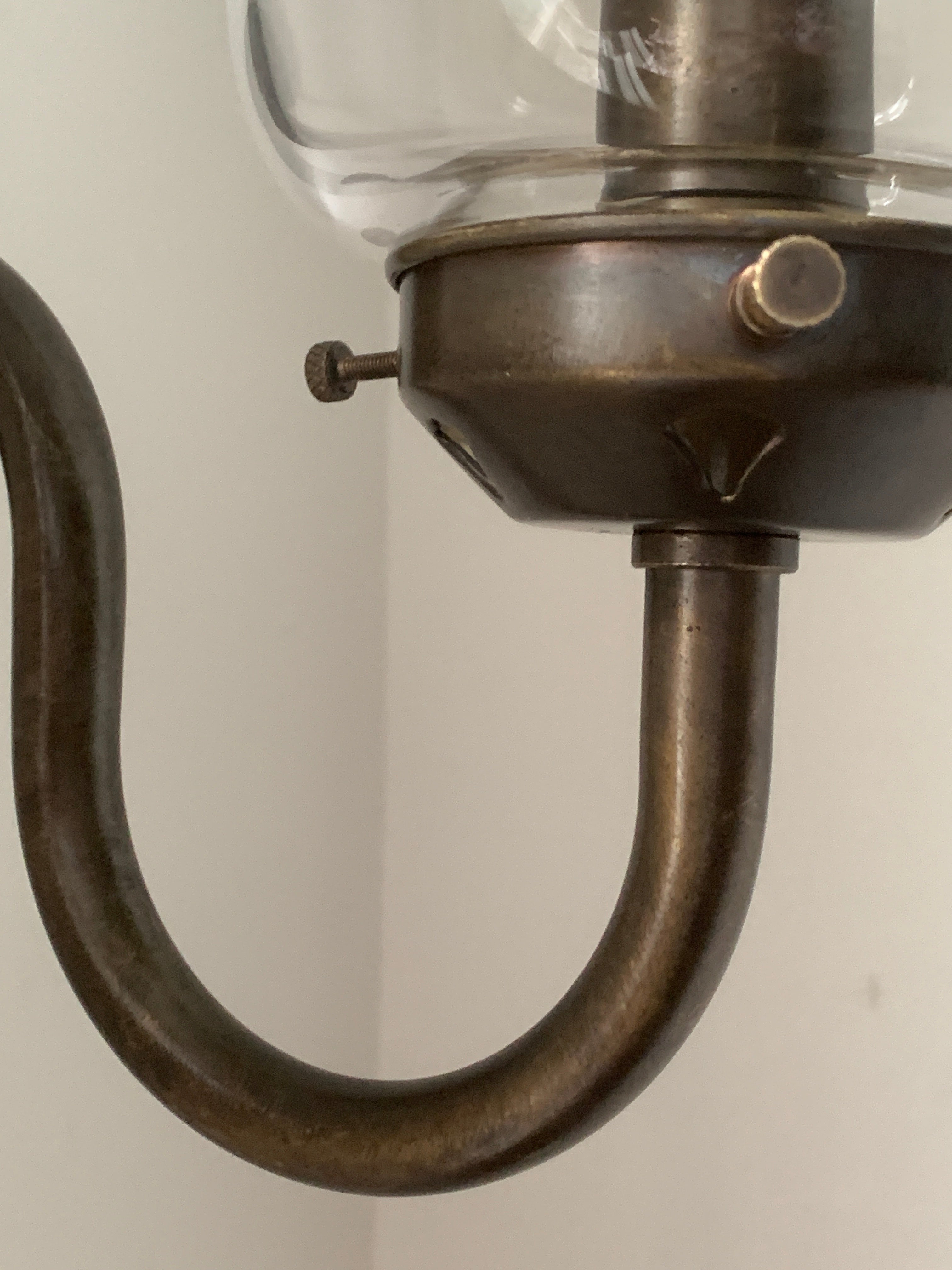 Storm Wall Light for Bathroom IP44, Dark Bronze finish.