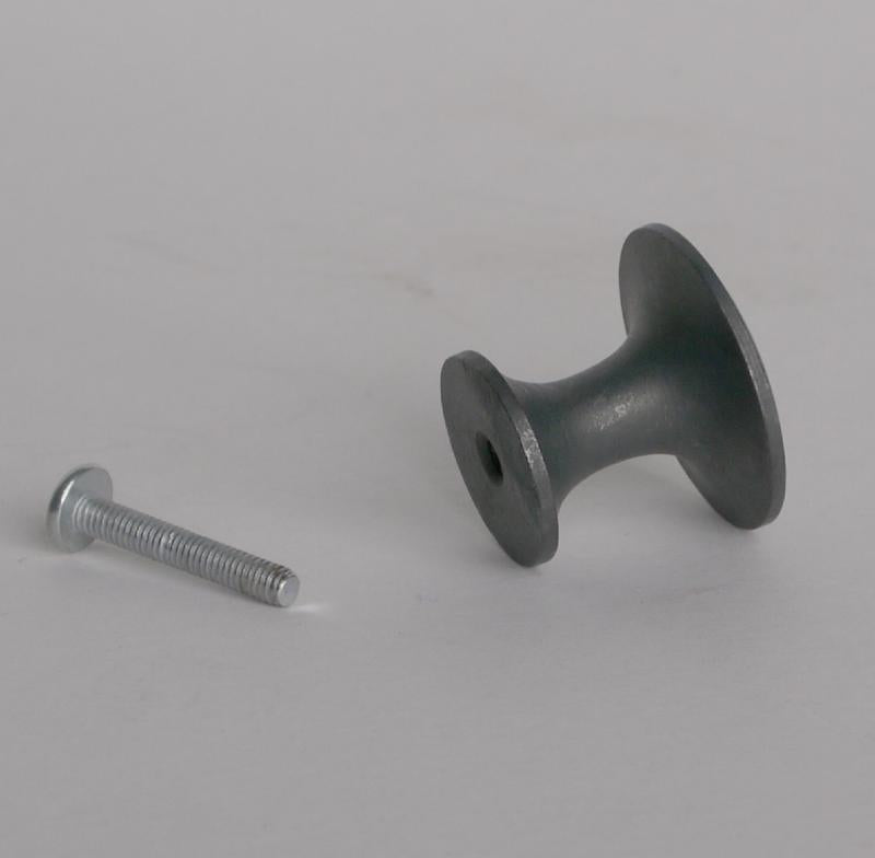 Cast iron knob, 25mm