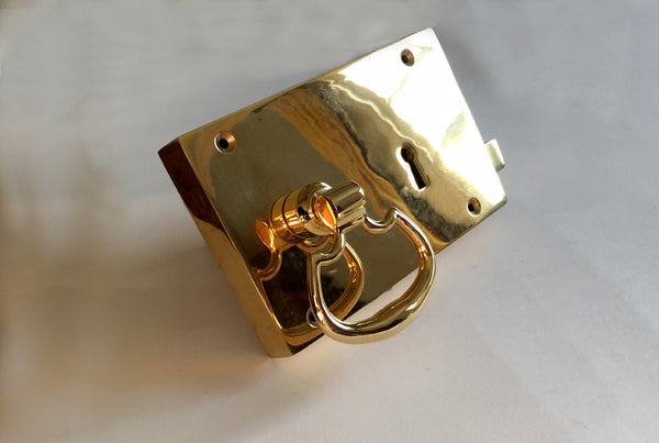 Plain Dutch Drop Door Handles for Rim Latch. PAIR – Jane Knapp