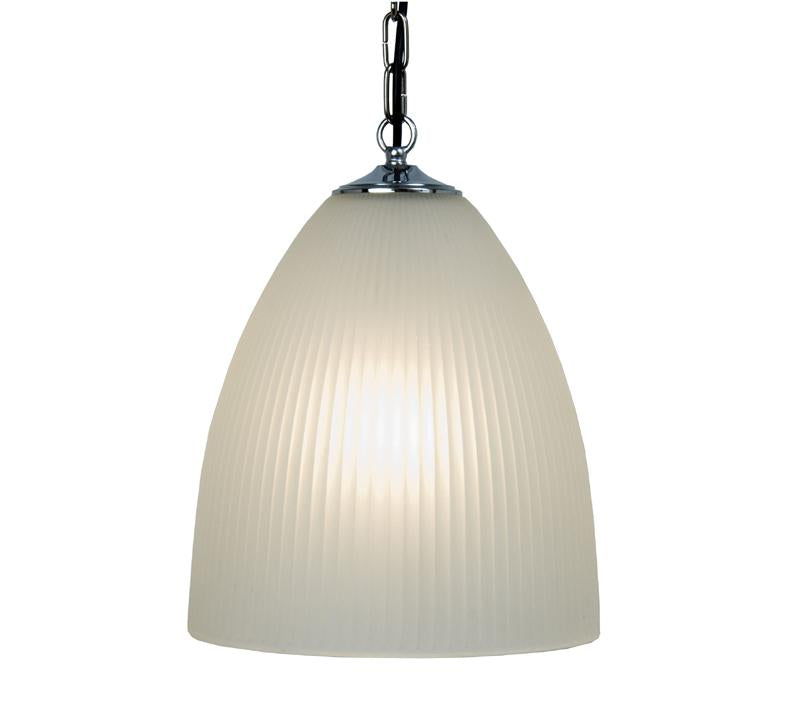 Bell "Prismatic" Pendant with frosted glass, 270mm