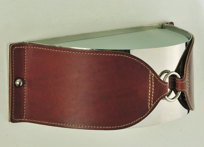 Ring, Dakota Leather with Nickel