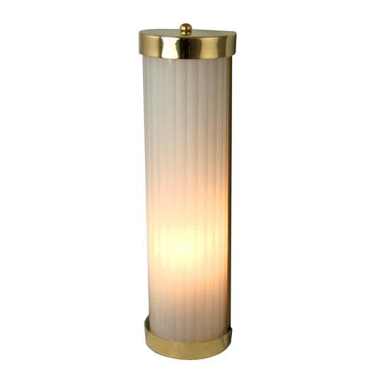 Deco Style Wall Light,  Brass