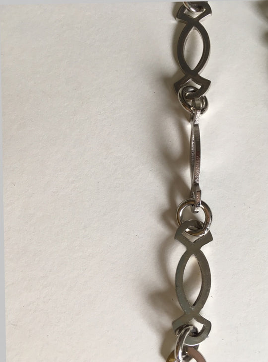 Reclaimed Fancy Nickel Plated Chain
