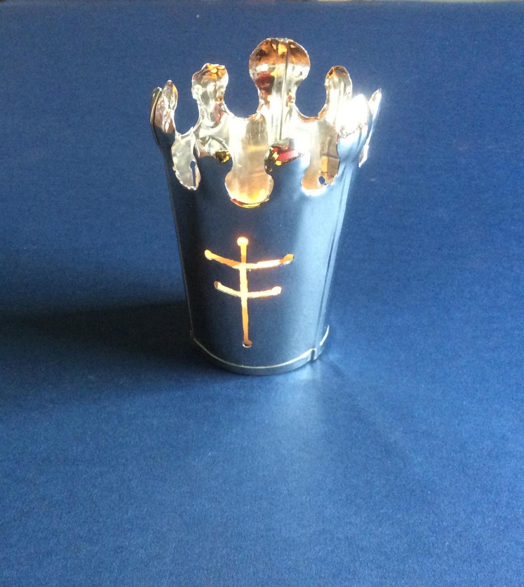 Beckford Shade Nickel, designed for use LED candle, Medium set of 2