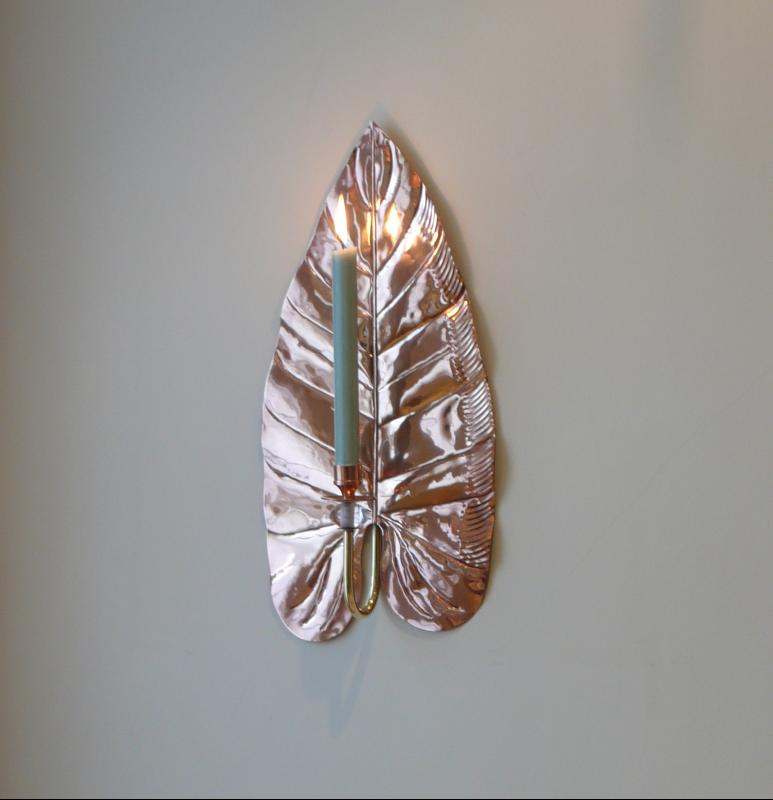 Philodendron Leaf, Copper