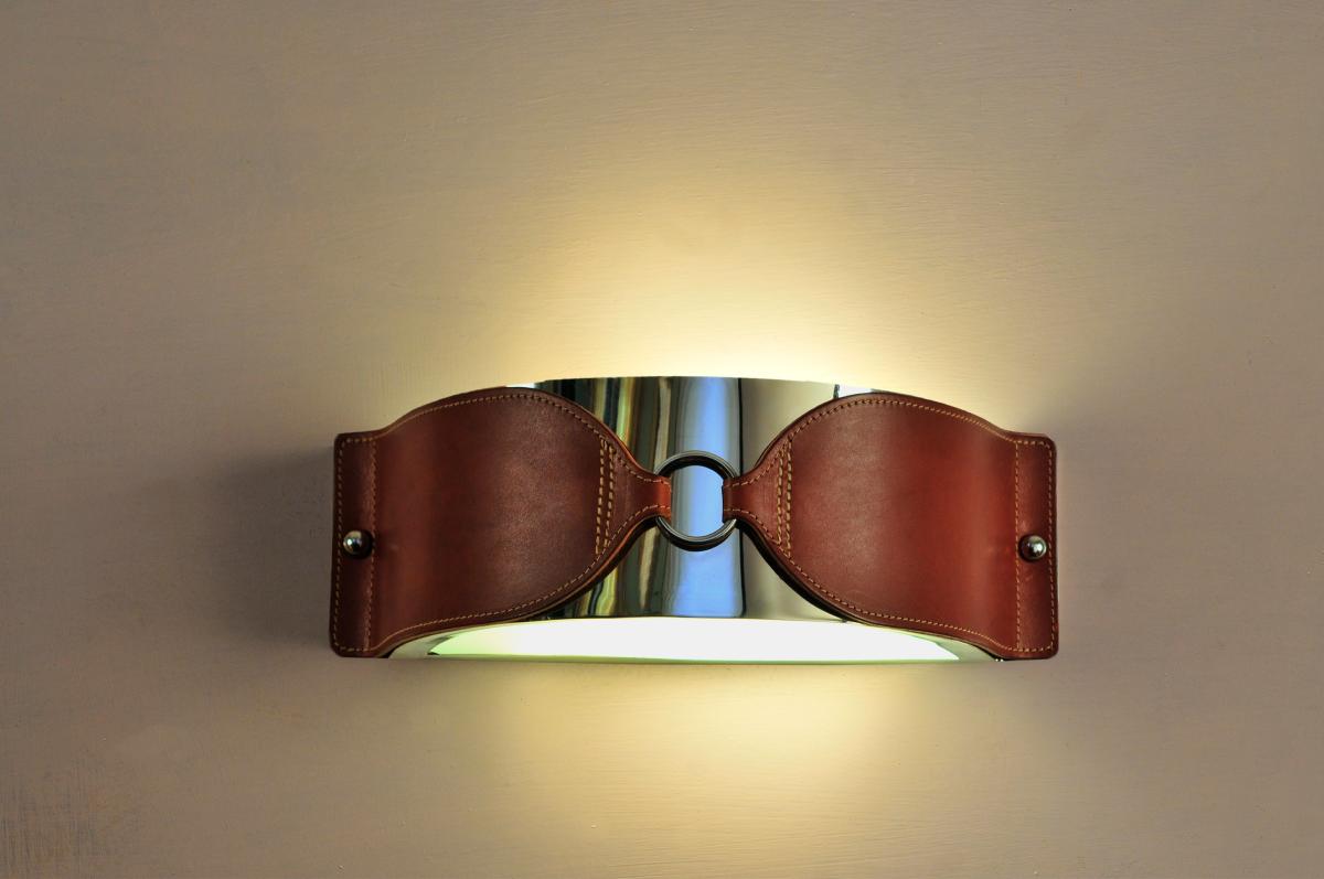 Ring, Dakota Leather with Nickel