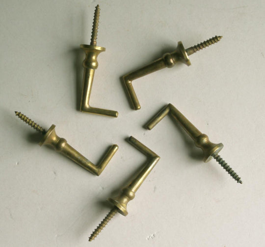 Georgian style cup hooks, set of 5