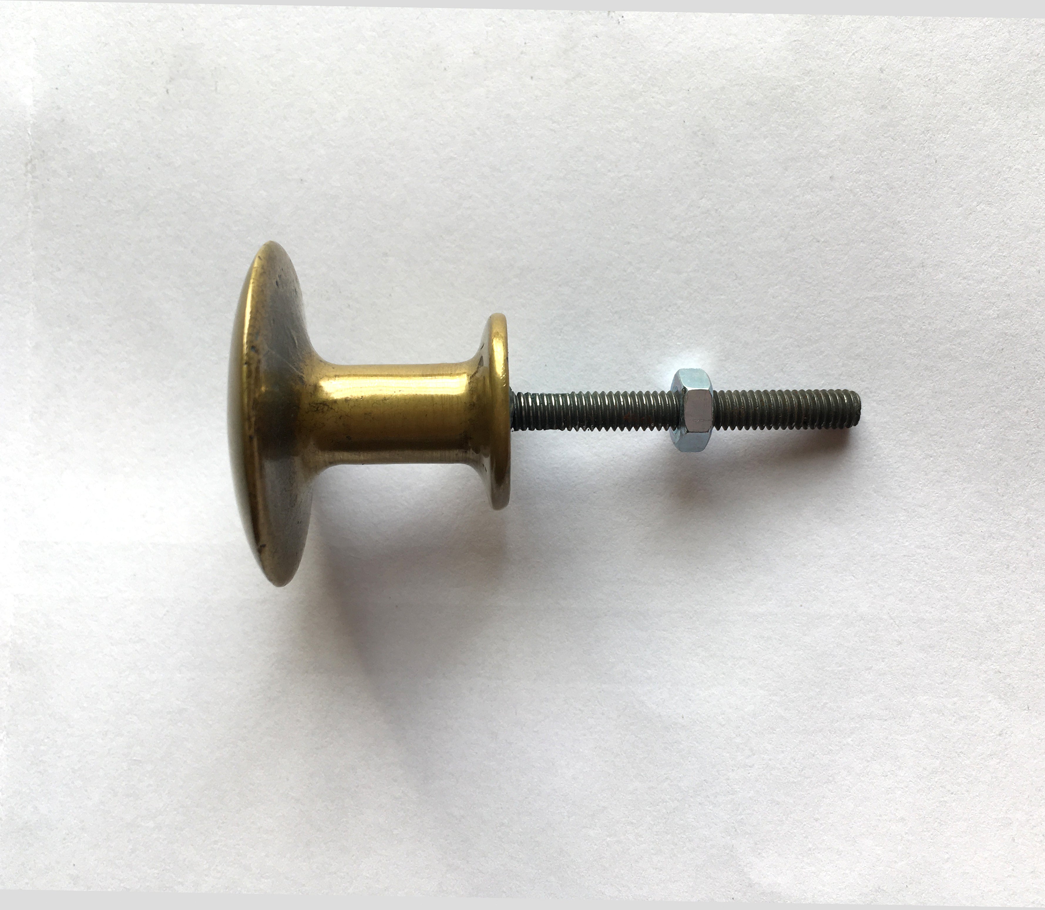 32mm Replica Georgian knob with steel bolt fixing,