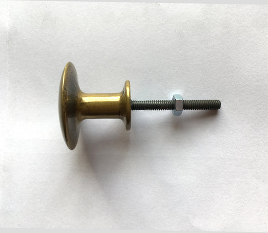 Replica Georgian 32mm knob with steel bolt fixing,