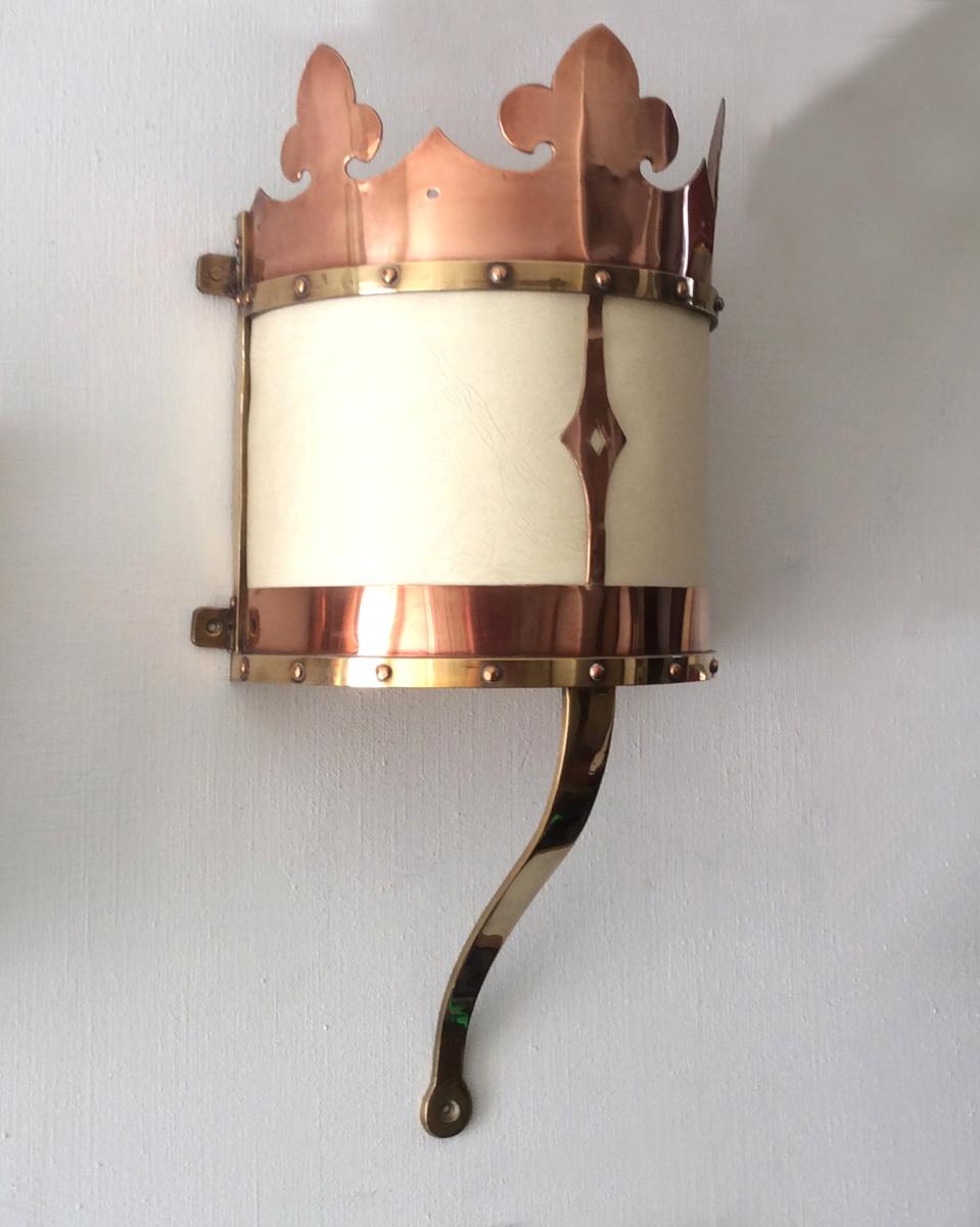 Polished Copper and Brass Queen - With Strap